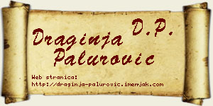 Draginja Palurović vizit kartica